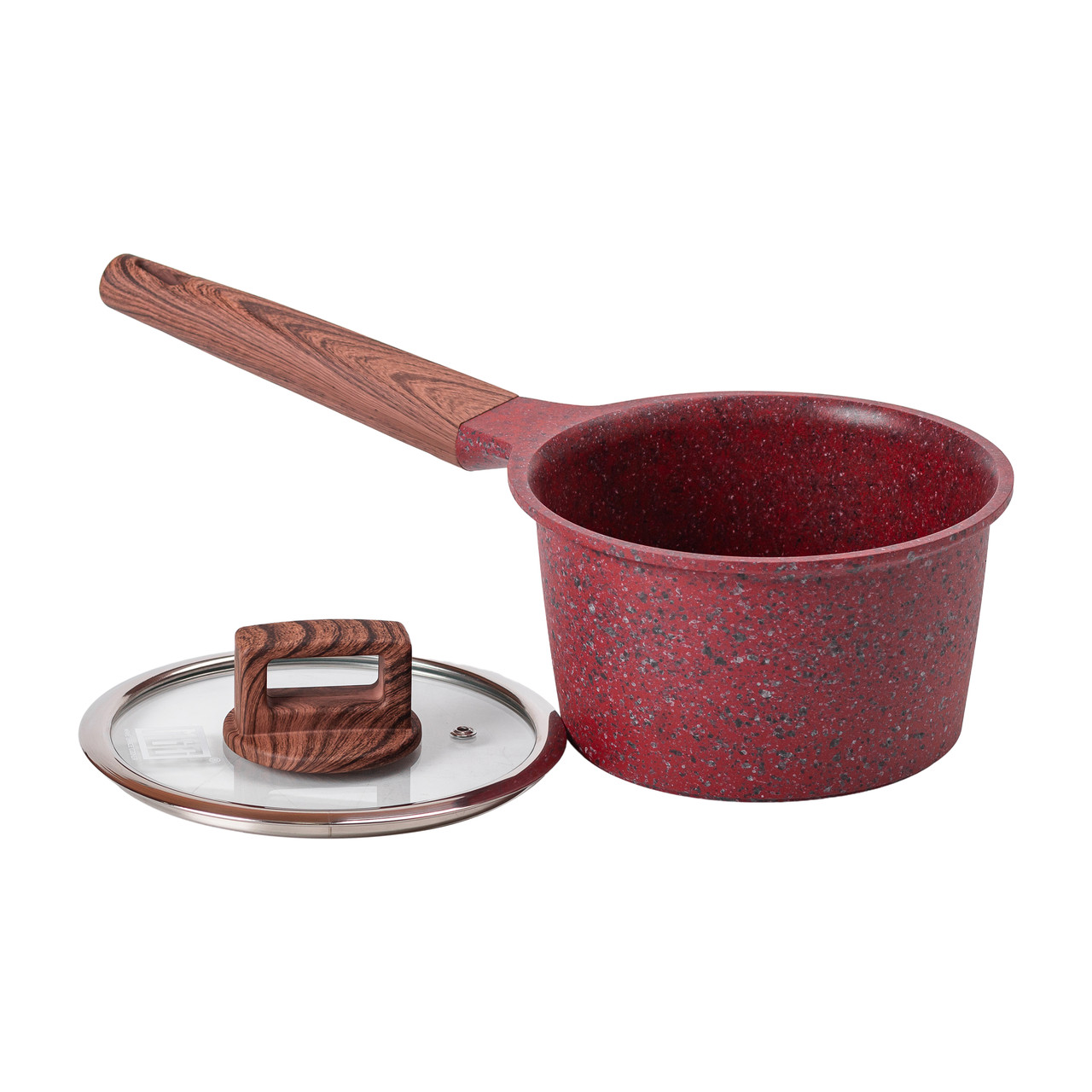 Сотейник з антипригарним покриттям об'ємом 1,6 л та товстим дном Ø 16 см MGC HP-4-444R - Зображення 3