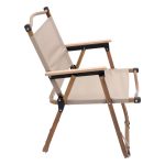 Крісло розкладне туристичне 50×51×64 см крісло складне для пікніка на природу Бежеве HP-SY-1 - Зображення 3