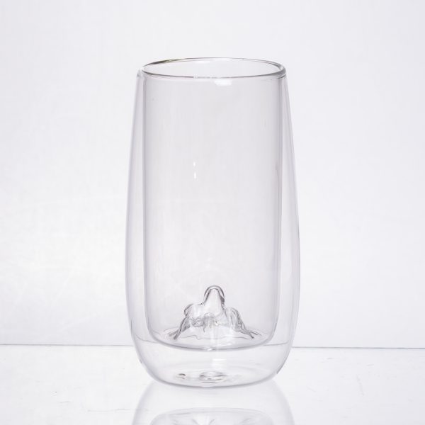 Склянка для напоїв "Холодна гора" з товстого скла 280 мл 64486-27