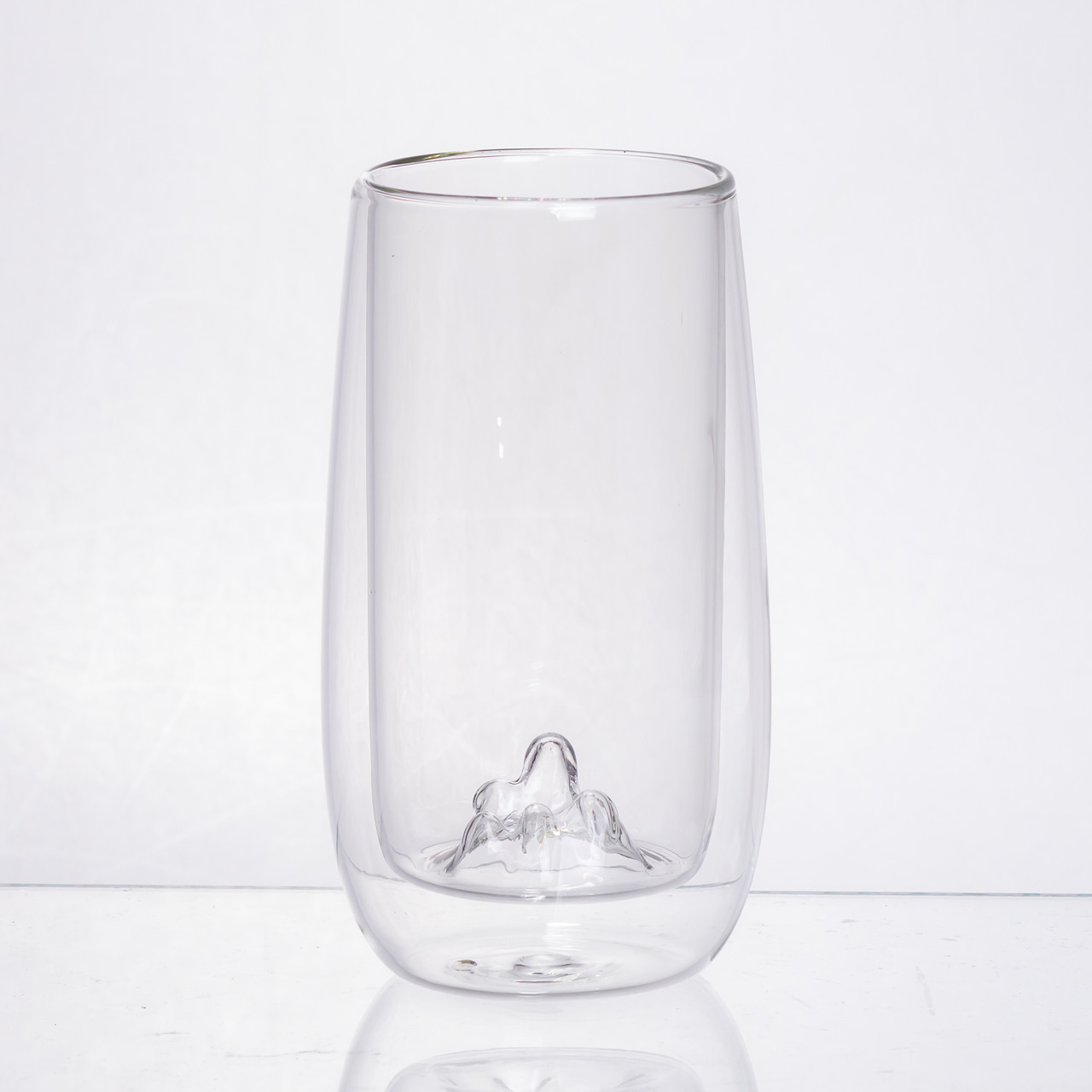 Склянка для напоїв Холодна гора із товстого скла 280 мл 64486-27 - Зображення 1