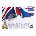 Набір склянок із 6 штук по 300 мл скляний прозорий HP554 - Зображення 3