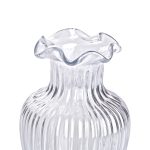 Скляна ваза, декоративна, 21,5 см HP-1700 - Зображення 2