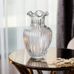 Скляна ваза, декоративна, 21,5 см HP-1700 - Зображення 3