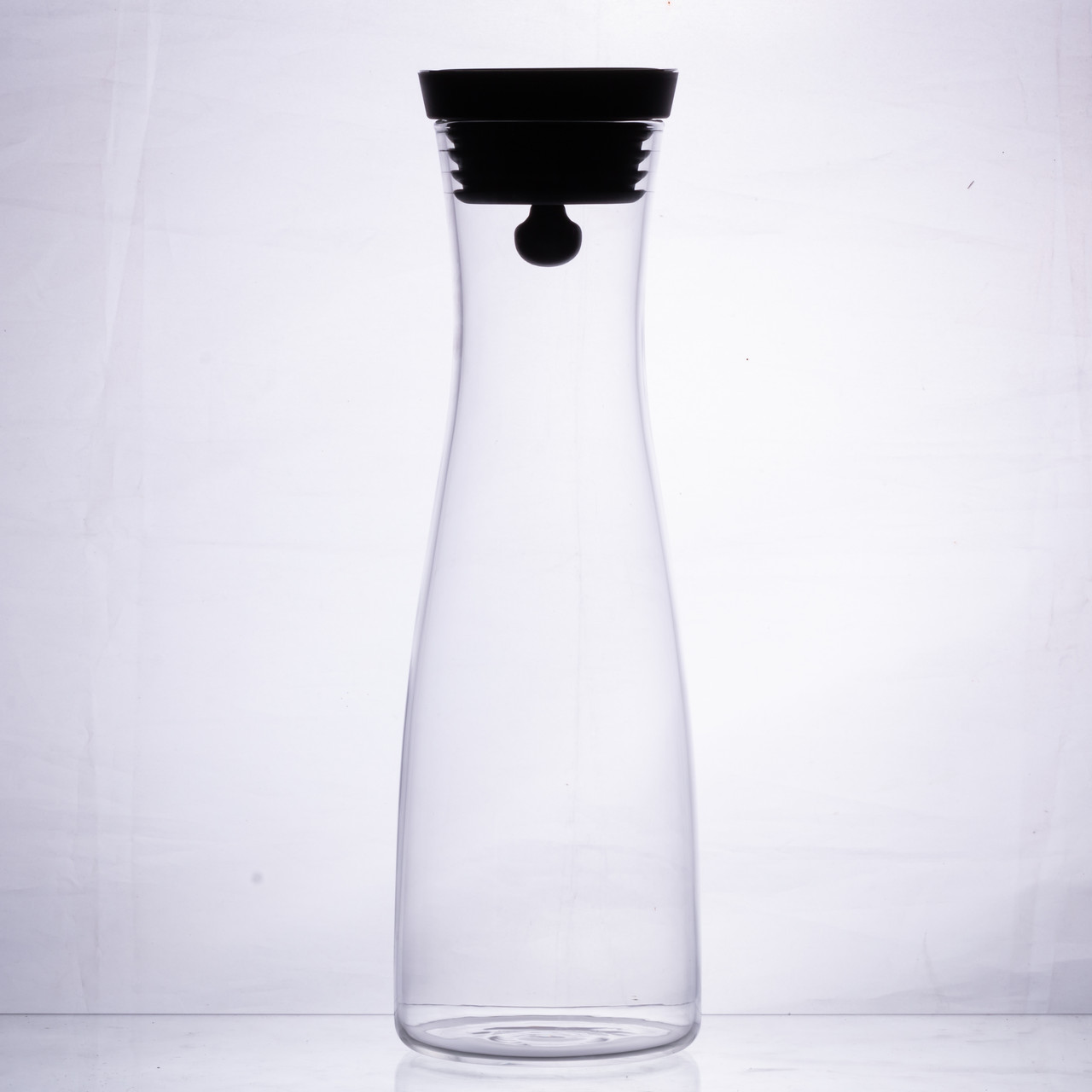 Скляний графин з кришкою 1 л для води, соку, лимонаду HP-19-42 - Зображення 1