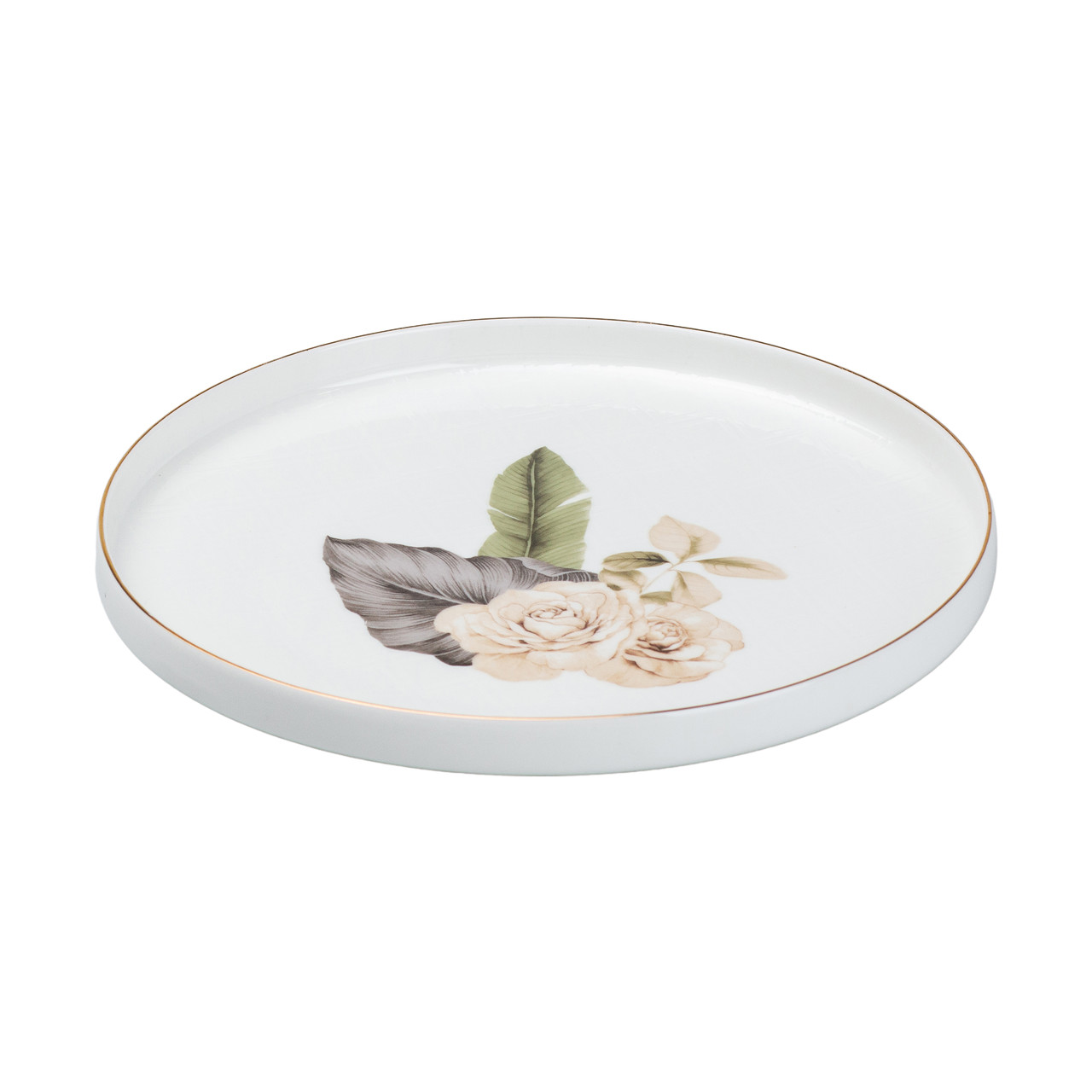 Столовий сервіз на 6 персон порцелянаовий рожевий HP23414 - Зображення 2