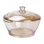 Супниця із кришкою скляна Ø 15.5 см бульйонниця 1 л для гарячих страв HP-YH-5 - Зображення 3