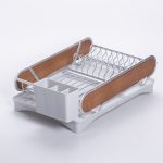 Сушарка для посуду алюмінієва з піддоном пластиковим 47x29x13 см HP-46-9-A