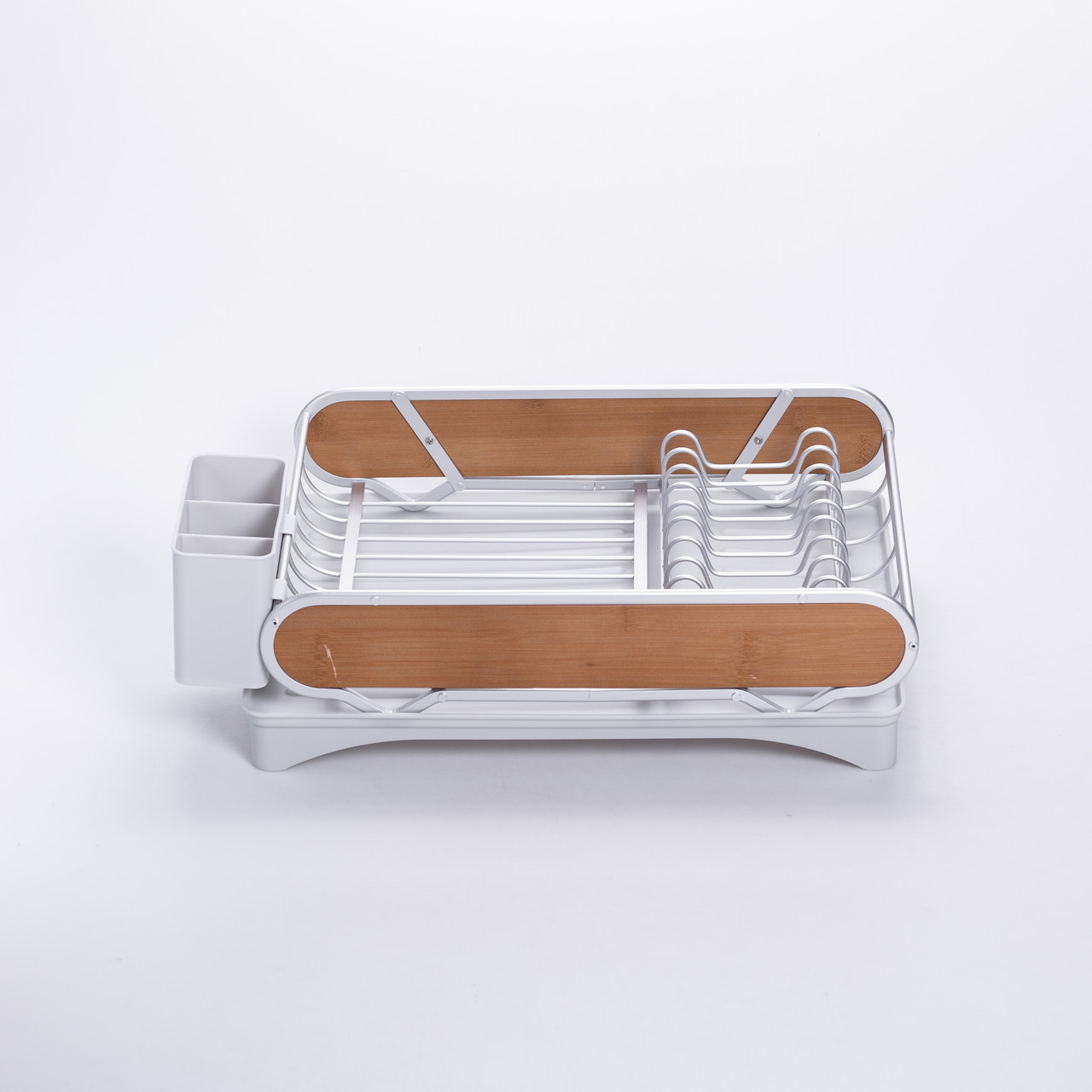 Сушарка для посуду алюмінієва з піддоном пластиковим 47x29x13 см HP-46-9-A - Зображення 2