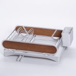 Сушарка для посуду алюмінієва з піддоном пластиковим 47x29x13 см HP-46-9-A - Зображення 3