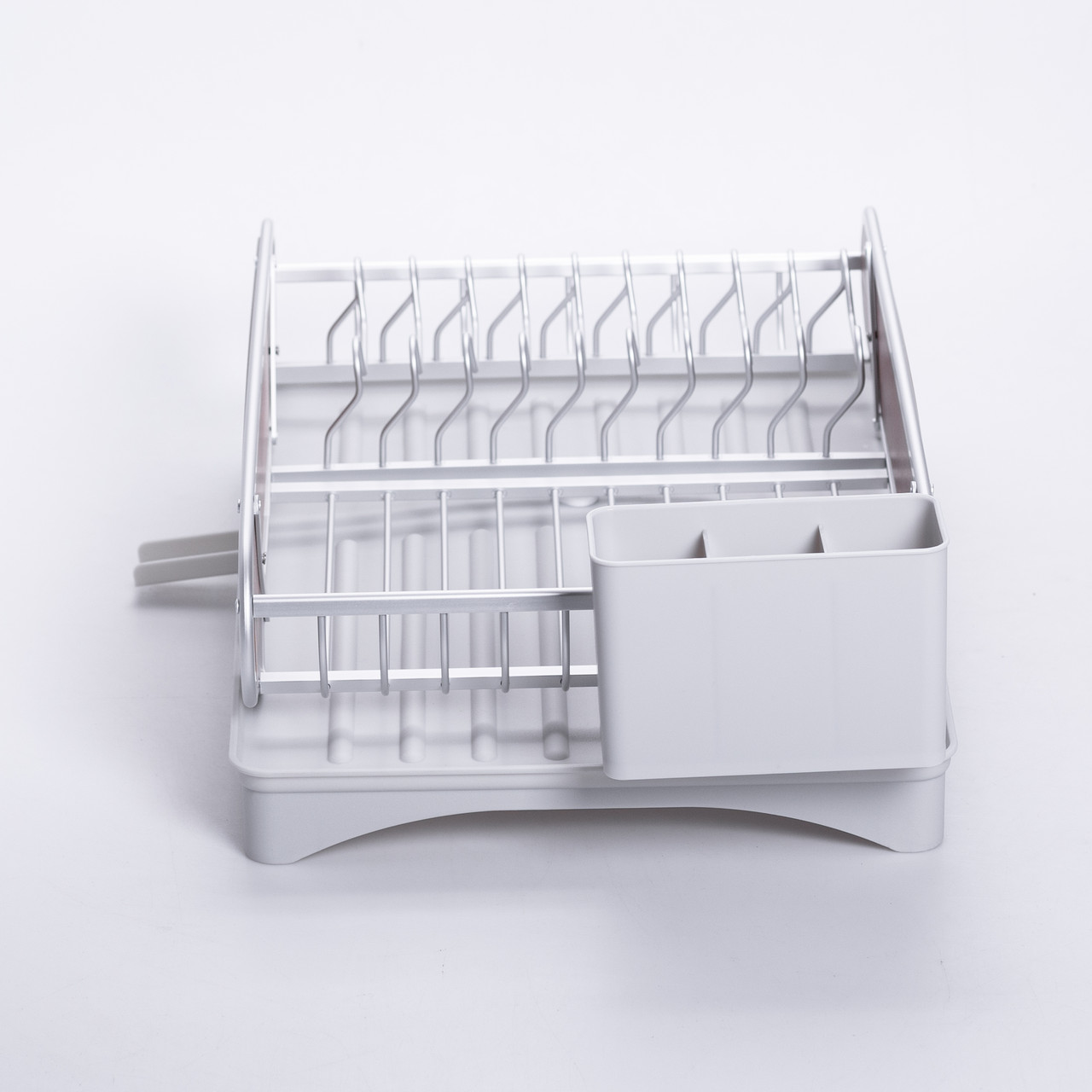 Сушарка для посуду алюмінієва з піддоном пластиковим 47x29x13 см HP-46-9-A - Зображення 4