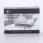 Сушарка для посуду алюмінієва з піддоном пластиковим 47x29x13 см HP-46-9-A - Зображення 5