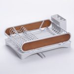 Сушарка для посуду алюмінієва з піддоном пластиковим 47x29x13 см HP-46-9-A - Зображення 6