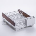 Сушарка для посуду алюмінієва з піддоном пластиковим 47x29x13 см HP-46-9-A - Зображення 7