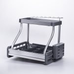 Сушарка для посуду двоярусна з піддоном HP-46-7