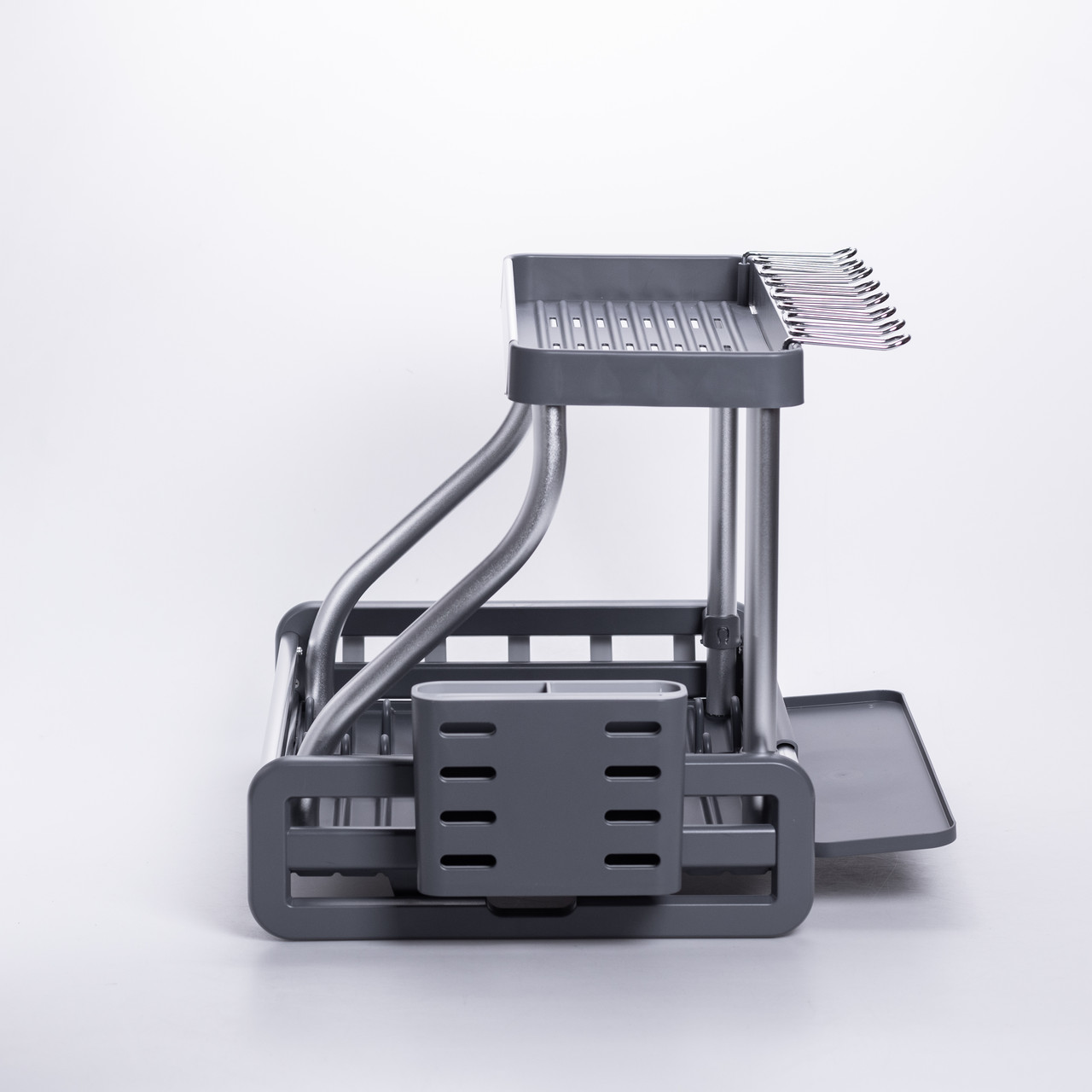 Сушарка для посуду двоярусна з піддоном HP-46-7 - Зображення 4