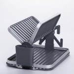Сушарка складна для посуду двоярусна з піддоном HP-46-11 - Зображення 2