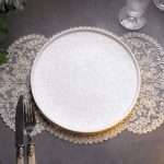 Тарілка порцелянова 25 см плоска біла HP-7-732 - Зображення 2
