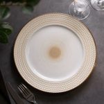 Тарілка сервірувальна 26 см плоска порцелянова HP23387 - Зображення 2