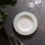 Тарілка супова порцелянова 21.5 см з орнаментом HP-7-739 - Зображення 2