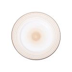 Тарілка десертна кругла 20.5 см плоска порцелянова HP23390