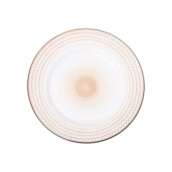 Тарілка десертна кругла 20.5 см плоска порцелянова HP23390