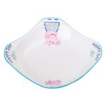 порцелянова глибока глибока квадратна тарілка для дітей 350 мл HP-15-16