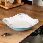 порцелянова глибока глибока квадратна тарілка для дітей 350 мл HP-15-16 - Зображення 7