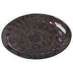 Тарілка порцелянова плоска овальна 35 х 23.5 см сервірувальне блюдо для нарізки Lugi HP23392