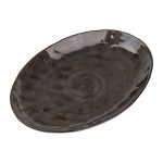 Тарілка порцелянова плоска овальна 35 х 23.5 см сервірувальне блюдо для нарізки Lugi HP23392 - Зображення 2