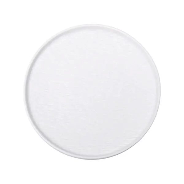 Тарілка порцелянова 20 см плоска біла HP-7-733