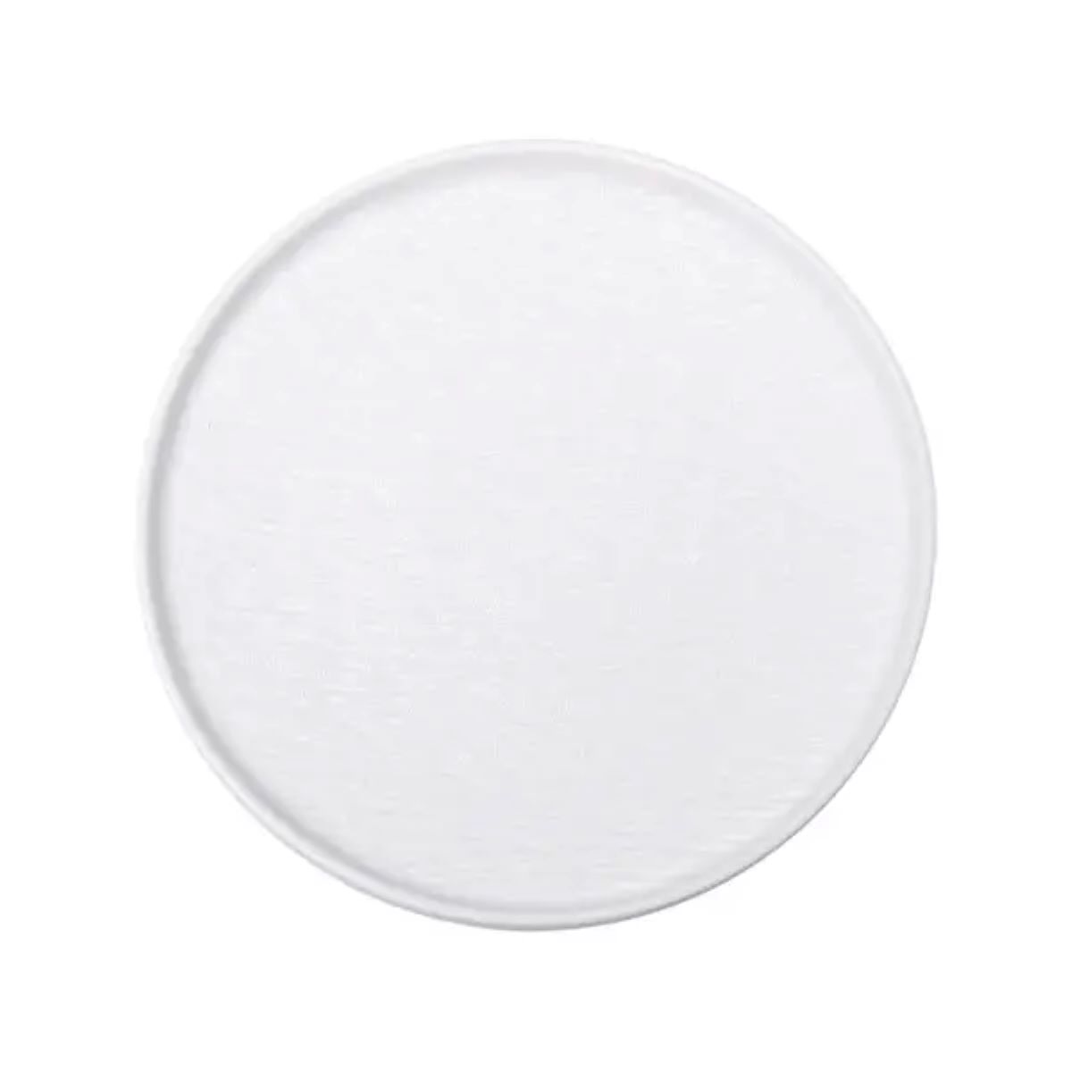 tarelka_keramicheskaya_v_skandinavskom_stile_20_sm_belyy Тарілка порцелянова 20 см плоска біла HP-7-733 - Зображення 1