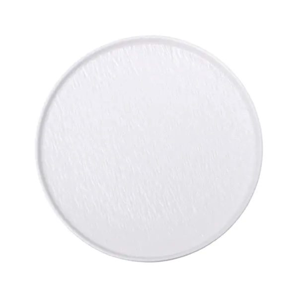 Тарілка порцелянова 25 см плоска біла HP-7-732