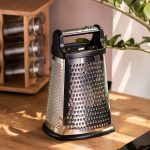 Терка ручна для овочів і фруктів чотиристороння 16×13×25 (см) HP-8-6 - Зображення 8