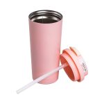 Термочашка Flower Style з ремінцем 500 мл рожева HP-14-52P - Зображення 3