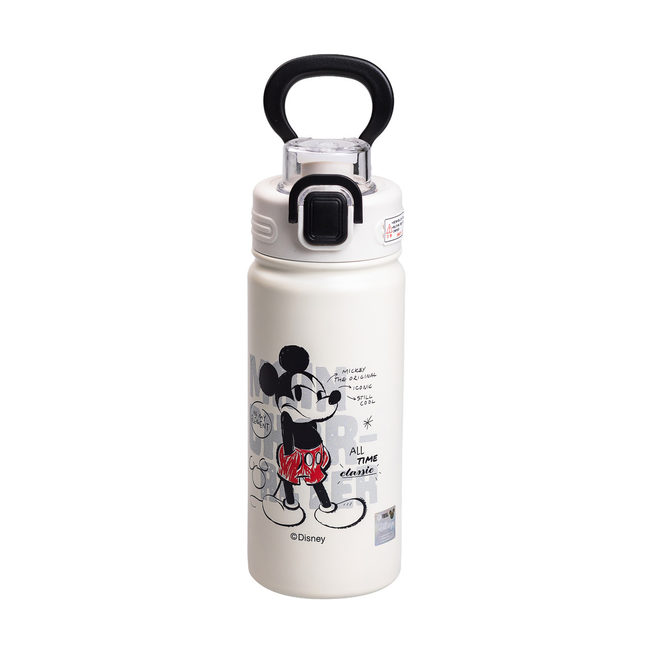 Термос дитячий Disney з кришкою на защіпці 500 мл Чорний HP-14-3B - Зображення 1