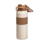 Термос із нержавіючої сталі з мундштуком 800 мл Коричневий HP-14-6BR - Зображення 4