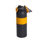 Термос із нержавіючої сталі з мундштуком 800 мл Чорний HP-14-6G - Зображення 4