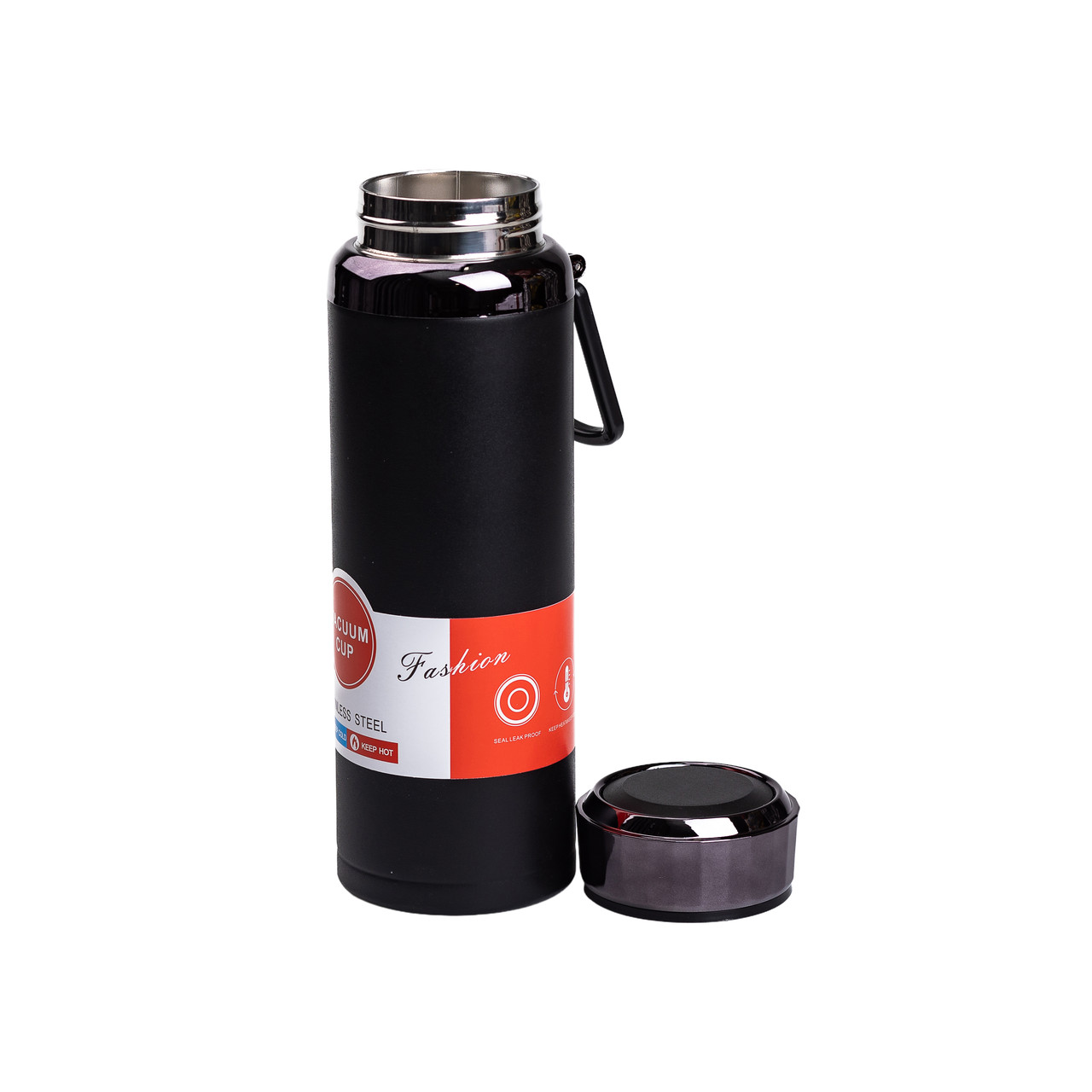 Термос Vacuum Sports 1 л з нержавіючої сталі чорний HP-14-29B - Зображення 4