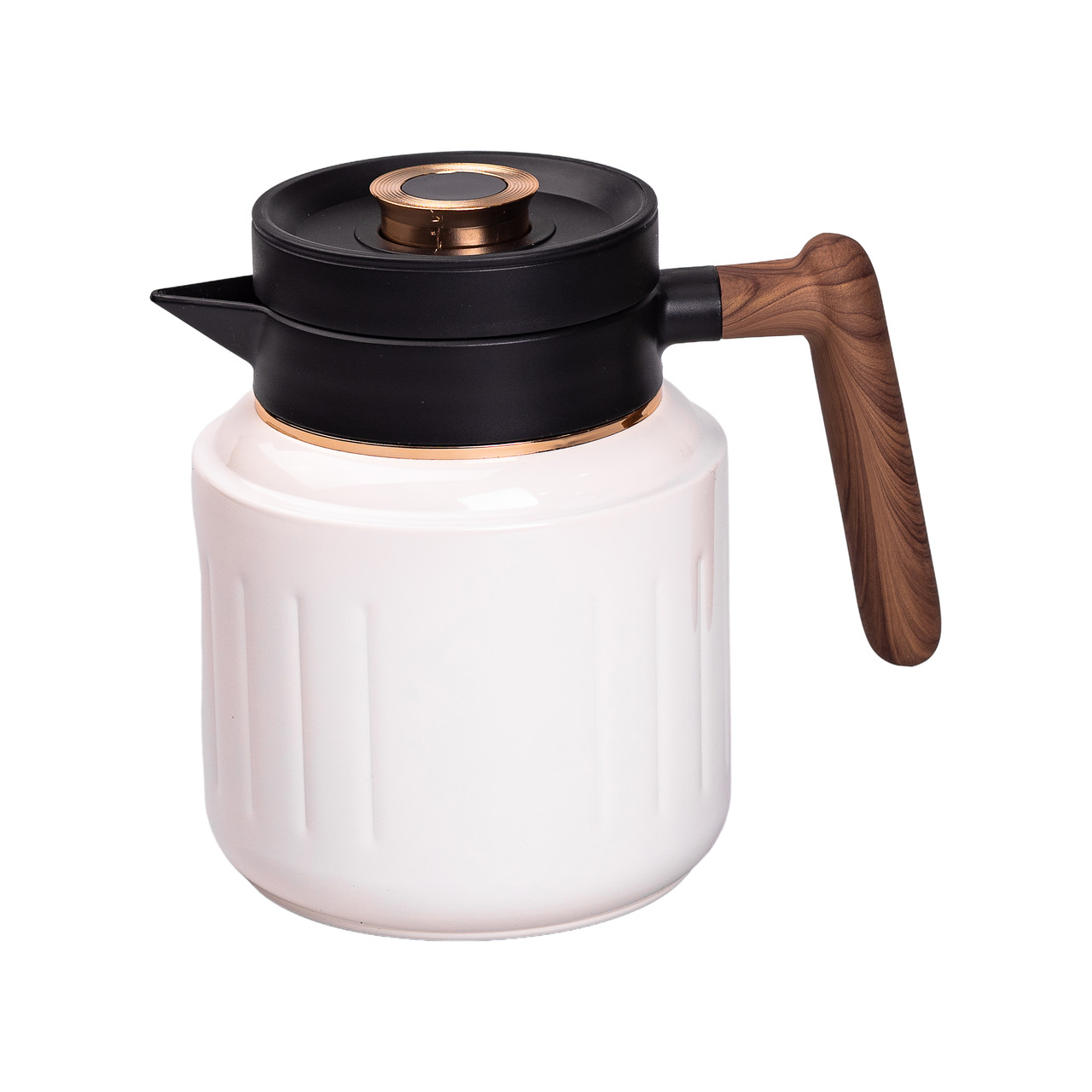 Чайник термос з індикатором температури та заварником 1 л білий HP-14-51W - Зображення 2