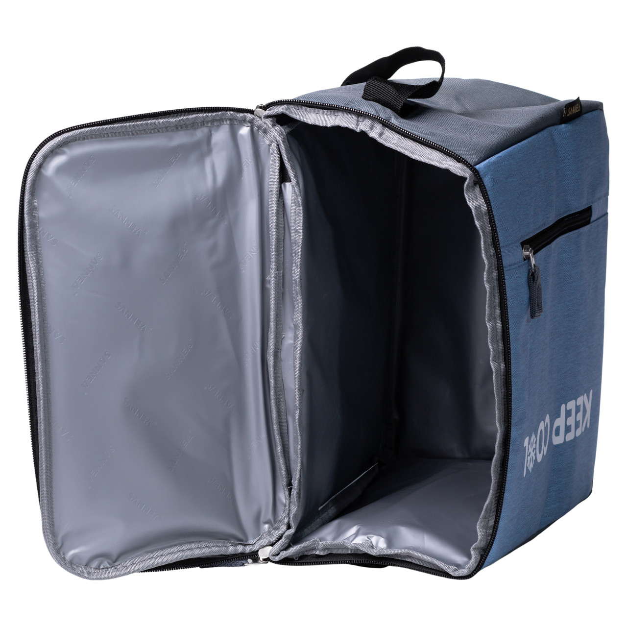 Термосумка холодильник 16 (л) для їжі, напоїв, пива холодильна сумка для риболовлі та пікніка Блакитний HP-14-17 - Зображення 3
