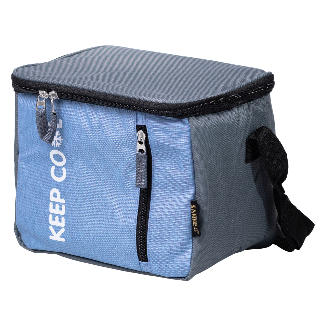 Термосумка холодильник 8 (л) для їжі, напоїв, пива холодильна сумка для риболовлі та пікніка Блакитний HP-14-16 - Зображення 5