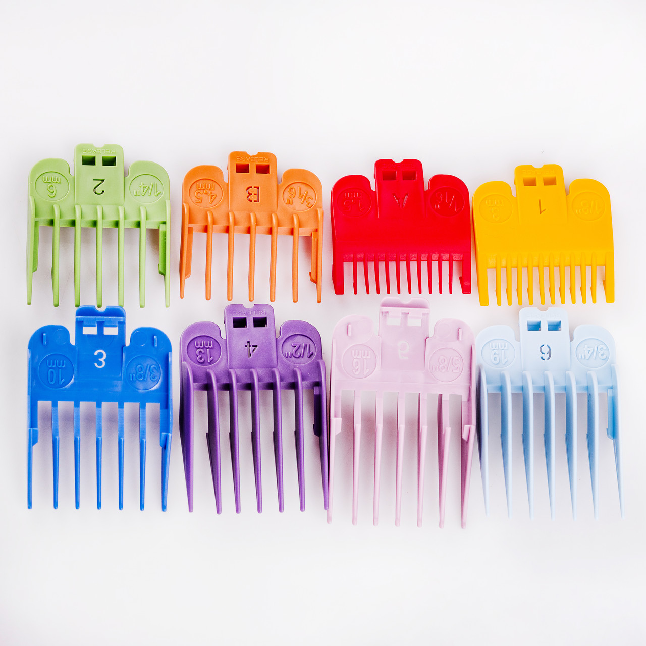 Машинка для стрижки волосся Sokany акумуляторна з 8 насадками Жовтий SKLF9970 - Зображення 6