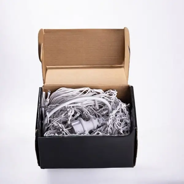 Вулична гірлянда Бахрома 12 м 200 LED білий провід Синій 12MWBL - Зображення 4