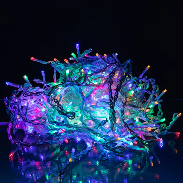 Вулична гірлянда Бахрома 20 м 335 LED білий провід Мультиколір 20MWML - Зображення 3