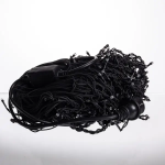 Вулична гірлянда Бахрома 20 м 335 LED гірлянда штора чорний провід Мультиколір 20MBML - Зображення 4