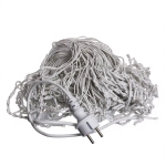 Вулична гірлянда Бахрома 25 м 405 LED гірлянда штора білий провід Багатобарвність 25MWML - Зображення 3