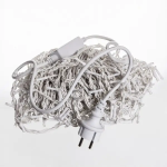 Вулична гірлянда Бахрома 25 м 405 LED гірлянда штора білий провід Синій 25MWBL - Зображення 3