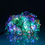 Вулична гірлянда Бахрома 36 м 600 LED білий провід Мультиколір 36MWML - Зображення 3