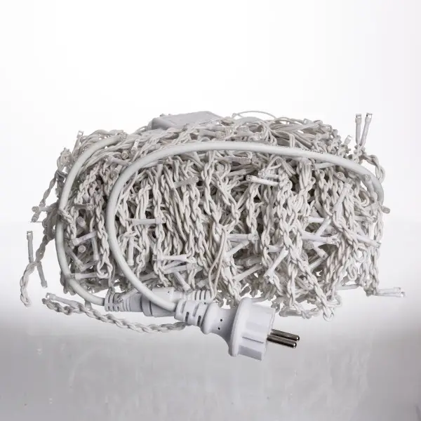 Вулична гірлянда Бахрома 36 м 600 LED білий провід Мультиколір 36MWML - Зображення 4