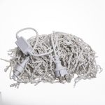 Вулична гірлянда Бахрома 36 м 600 LED білий провід Синій 36MWBL - Зображення 5